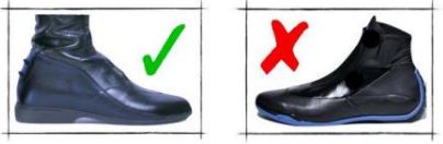 Riding boots must have heels