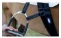 Velcro straps on stirrups