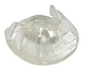 Nailed or glued shoes must be clear if covering more of the hoof wall than a nailed shoe. Bulbs of the heel and full circumference of the coronary band must be visible.
